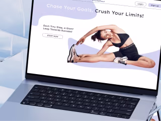 Workout Website Design