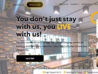 India’s Finest Luxury PG and Hostels | The Hive Hostels