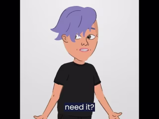 2 character animation video project