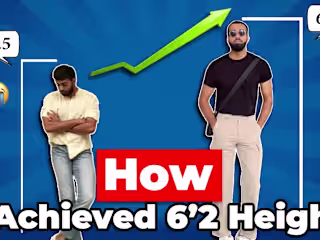 This is HOW I Achieved 6’2 Height (Hindi) - YouTube