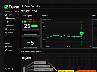 Dune Security, a UI/UX overhaul