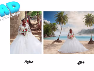 Wedding photo editing