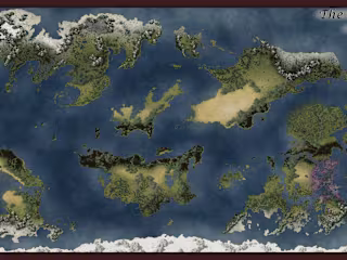 Creating my largest map to date.