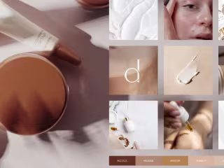 FREE Mood Board & Color Palette for Beauty Brands