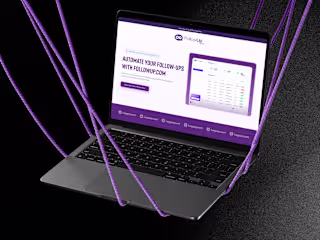 SAAS Based Lead Automation Platform UI