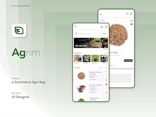 AGRIM, an e-commerce agriculture app
