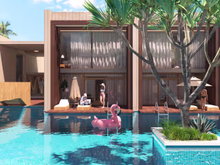 Bungalows Hotel Resort, 354 Studio