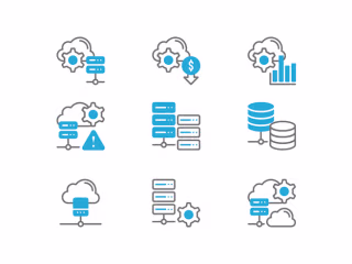 Cloud Services Icons
