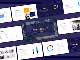 Business PowerPoint Template : Behance