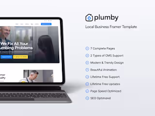 Plumby - Local Business Framer Template