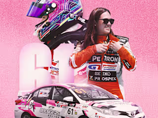 Racecar Driver Poster #01