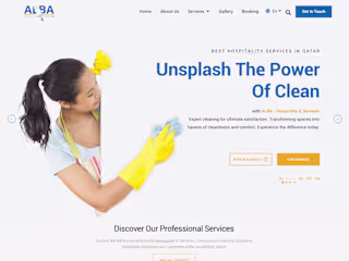 Custom WordPress Website For Cleaning Company