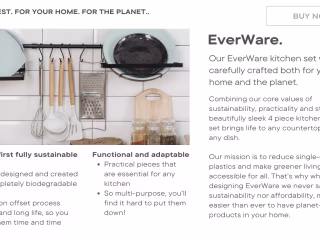 Spec Work: Product Description for Sustainable Kitchenware