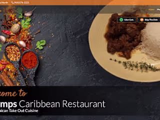 Vibrant Caribbean Restaurant Website with Framer