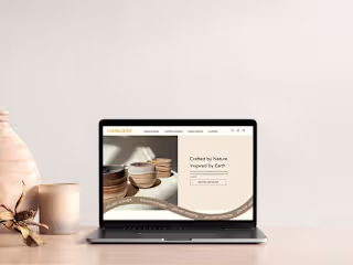 Wild Bloom Ceramics Shopify Website Design