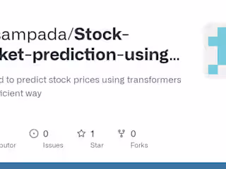 Sirisampada/Stock-Market-prediction-using-transformers