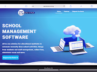Educational Platform Developed with WordPress 