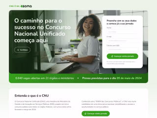 Online classes Landing Page