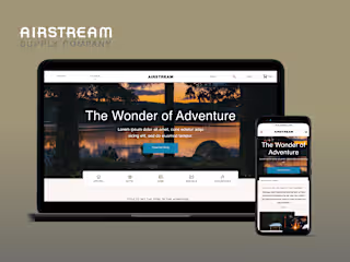 Airstream editorial Ecommerce | Rain Lieberman