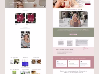 Before + After: Wix to Kajabi