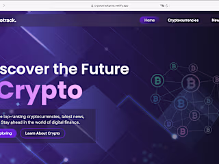 Cryptotrack | React TS | API Integration