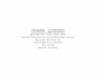 Drama Queens