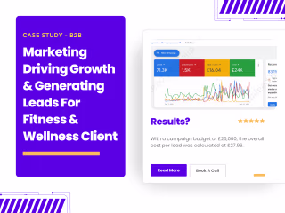 Driving Growth & Generating Leads For Fitness & Wellness Client