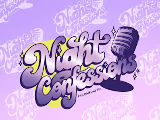 Night Confessions Podcast — Logo Design