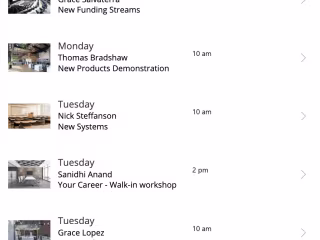 Employee Conference Planner App