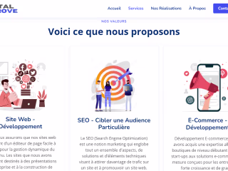 Website for Web Designing Agency