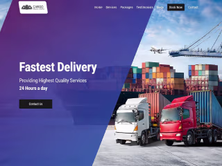 Logistics, Trucking, Dispatch, Freight, Moving Company Website