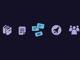 UI icon animations for idorecall.com educational project