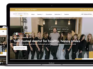 State Street Dental - Web Design Case Study