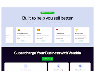 Vendda - Online Store Creation Platform