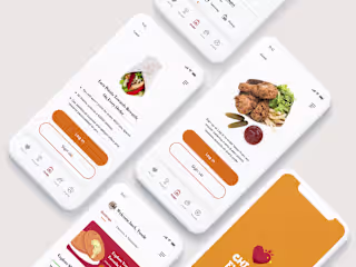Fast Food Mobile App Design