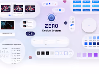 Zero - Comprehensive Design System 