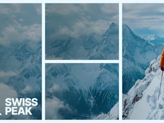 Swiss Peak Landing Page (Framer)
