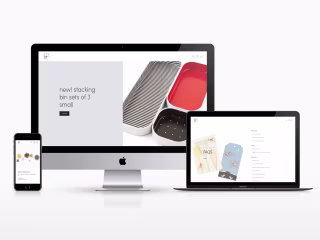 Three by Three website redesign