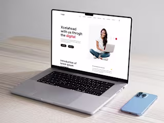 Website design for a digital marketing academy