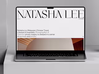 Natasha Lee: Portfolio Website