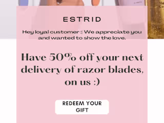 Spec Work - Emails for Estrid