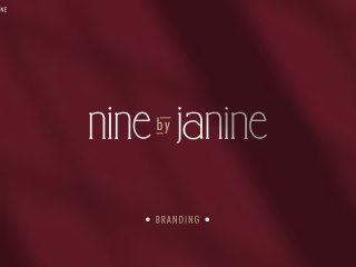 Nine By Janine Brand Identity