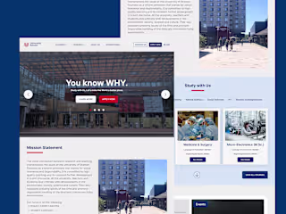 University of Bremen Website Redesign