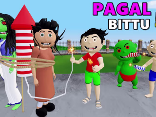 Pagal Bittu Sittu 55 | Pataka Wala Cartoon | Bittu Sittu Toons,…