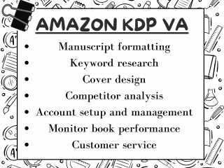 Amazon Kindle Direct Publishing (KDP) Assistant