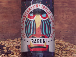 Craft Beer Label Illustration