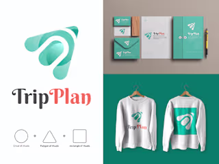 TripPlan - Logo design