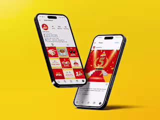 Social Media Instagram Design Project