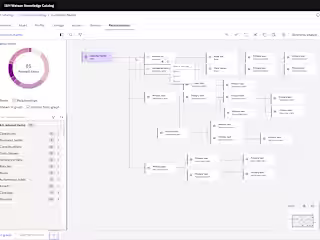IBM: Enterprise software used for data lineage & Relation Viz.