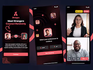 Strangers App - Meet New People with a Swipe